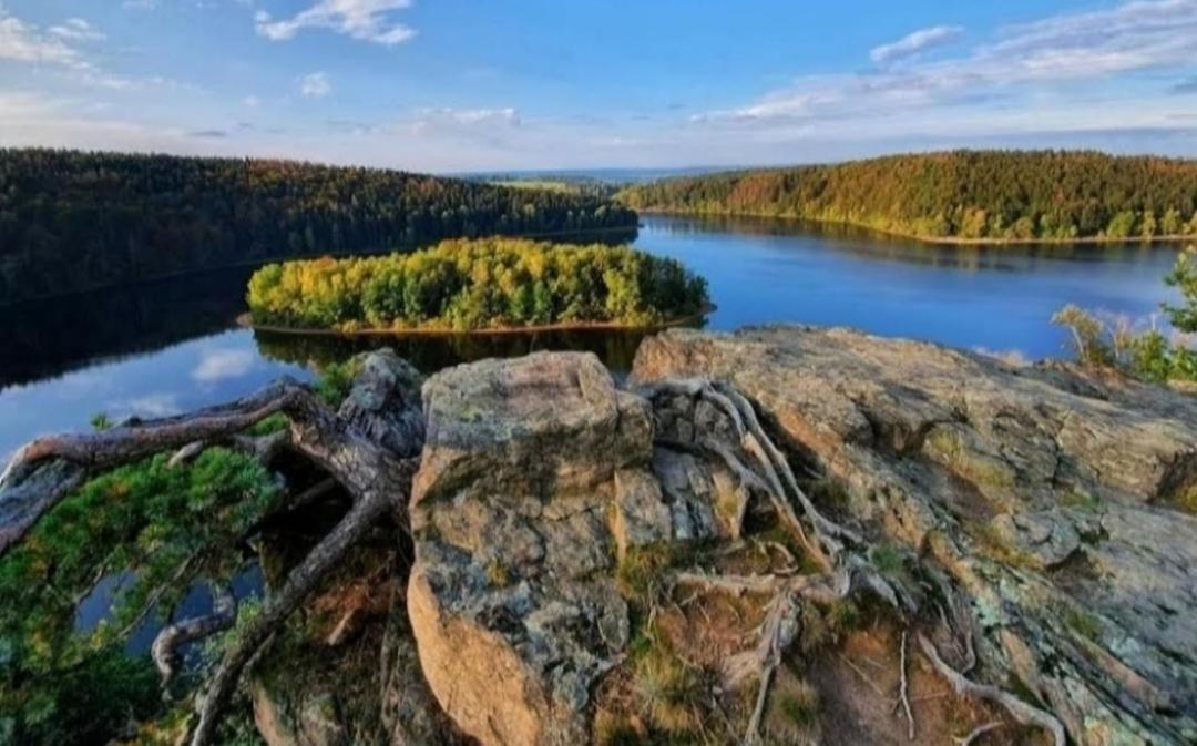 Apartmanova Chata Secanda S Bazenem, U Secske Prehrady Buitenkant foto