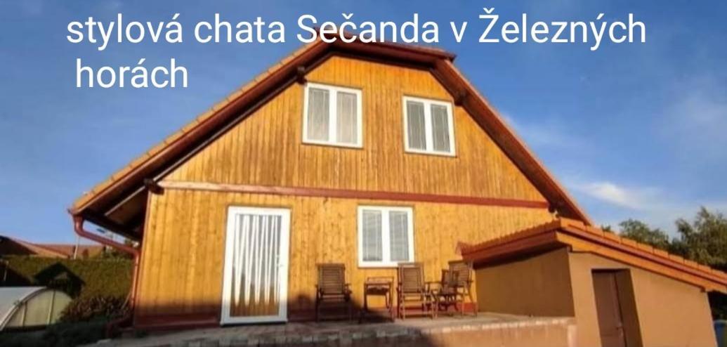 Apartmanova Chata Secanda S Bazenem, U Secske Prehrady Buitenkant foto