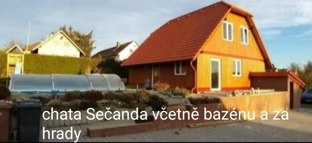 Apartmanova Chata Secanda S Bazenem, U Secske Prehrady Buitenkant foto