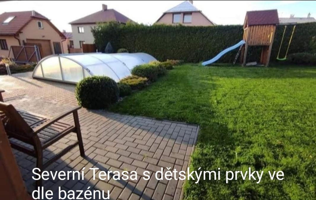 Apartmanova Chata Secanda S Bazenem, U Secske Prehrady Buitenkant foto